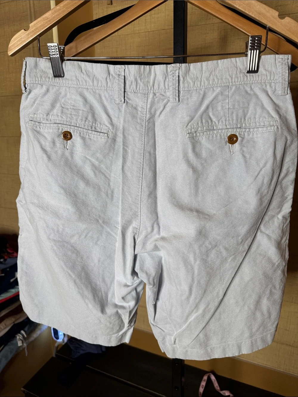 J.Crew Club Short Light Blue Cotton Chino Shorts Men’s Size 31 Flat Front